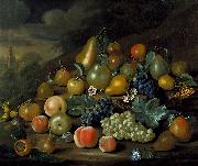 Pearson, Joseph Jr. Peaches and Grapes oil painting